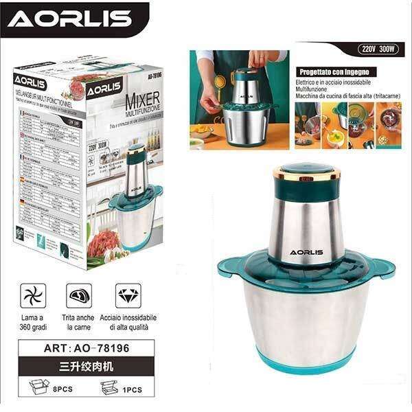 Aorlis AO-78196 Electric Meat Grinder 300W