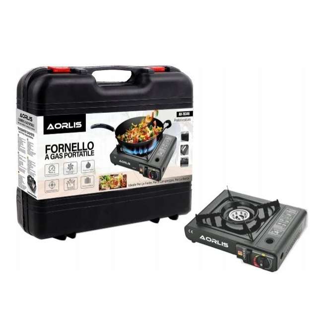 Aorlis AO-78346 Single Plate Portable Gas Stove