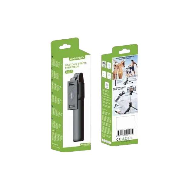 Ananas AS-50424 Wireless Selfie Stick Expandable Monopod Remote Control K07