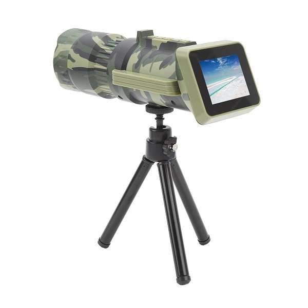 WY-01 Telescope Camera with 2 LCD & Video Function 8Mp With Tripod Stand