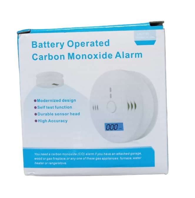 XF0367 Battery Operated Carbon Monoxide Detector Alarm