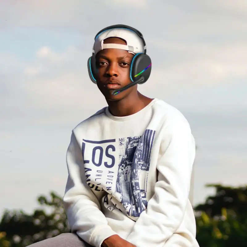 Aerbes AB-D439 Cuffie Gaming Bluetooth Headphones