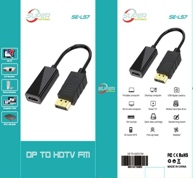 SE-L57 Display Port to HDMI Converter