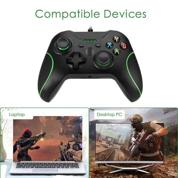 JG20375243 2.2 Meter Wired X-Box One Controller