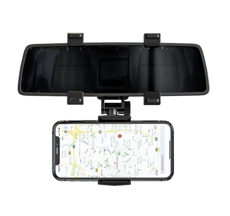 Ananas AS-50490 Universal Car Rear View Mirror Bracket Cellphone Holder