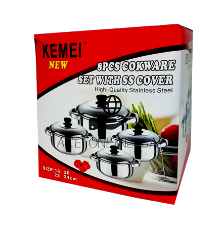 K333 Casserole pot 8pcs