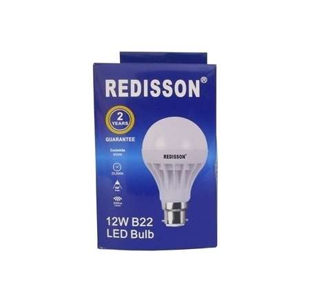 12W B22 LED BULB RED