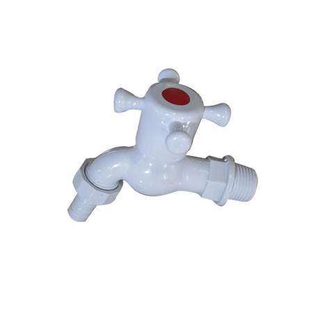 BS-0146 plastic water tap white
