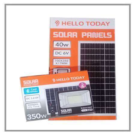 350W E2 SOLAR FLOOD LT