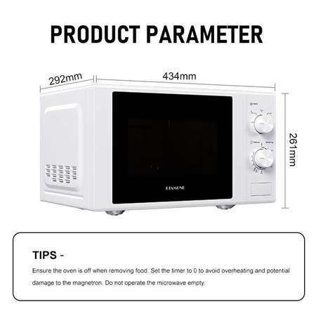 DB-MW01 Diamond 20L Manual Microwave Oven