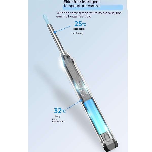Wolulu AS-51002 Wifi Ear Cleaner Full HD 1080p Camera L1 Uses 365Cam App