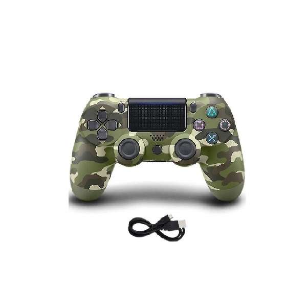 202503-2 Wireless Doubleshock Camouflage Joystick Controller For PS4