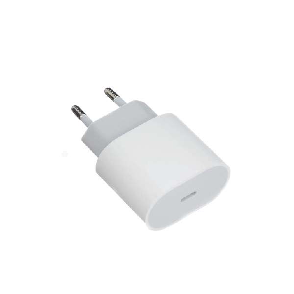 20W PD Charger Head With Type C To Lightning Cable