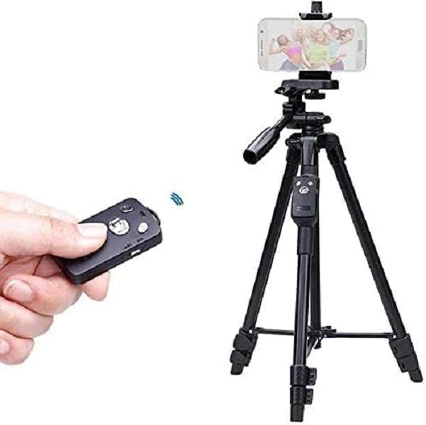 Yufeng JG20375271 3388 Tripod With Bluetooth Remote For IOS & Android Cellphones