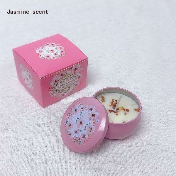 JG20375252 Wax Dried Floral Scented Candle