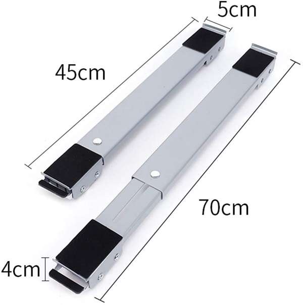 Aorlis AO-50172 Washing Machine/Fridge Base On Wheels