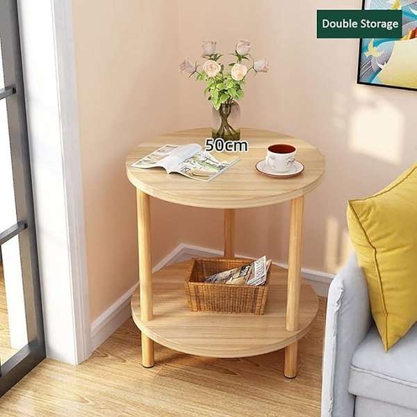 Jiageng JG20375308 Sofa Or Bedside Round Table 53cm x 50cm