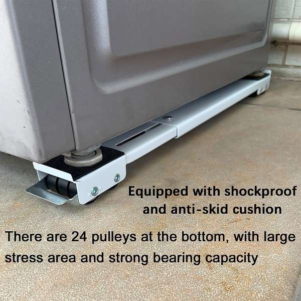 Aorlis AO-50172 Washing Machine/Fridge Base On Wheels