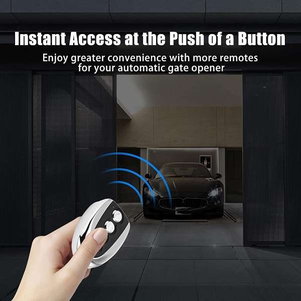 Wolulu AS-51602 V Shaped Metal 4 Button Remote Control GV866