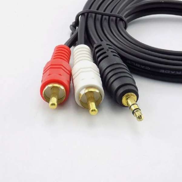 SE-L164 3.5mm Jack to 2 Male RCA Cable 1.5m