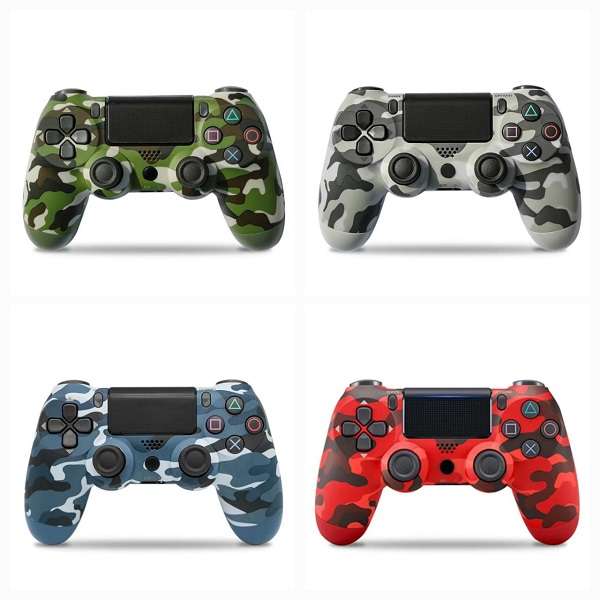 Wireless Doubleshock Camouflage Joystick Controller For PS4