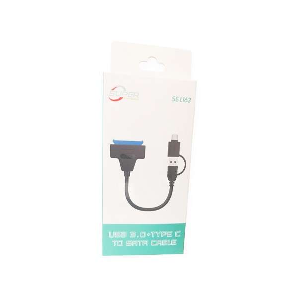 SE-L163 USB 3.0 & Type C To Sata Cable Adapter