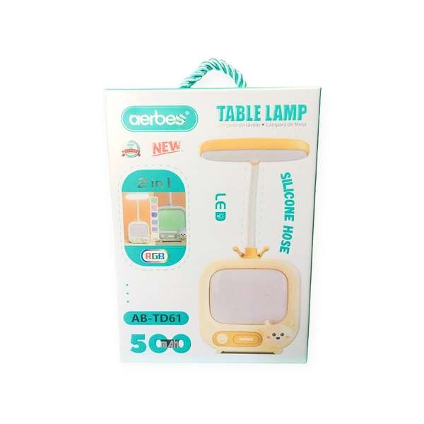 Aerbes AB-TD61 Menglu LED Rechargeable Table Lamp 500mah Battery
