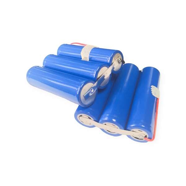 JG20375212 FA-18650 Triple Flat Head Battery With Wire