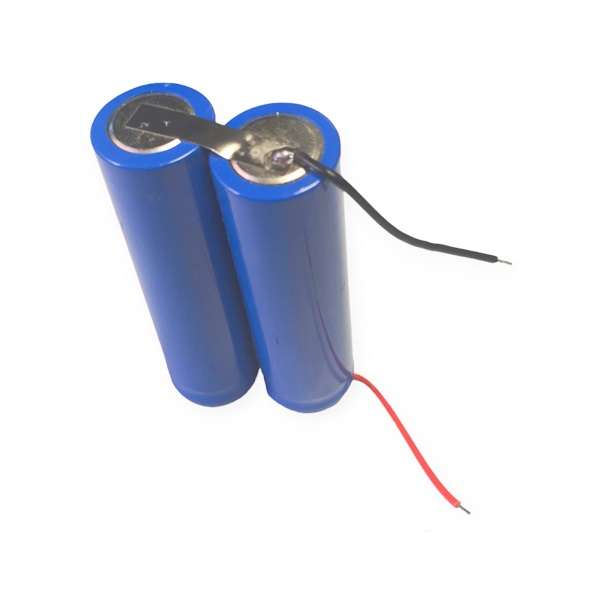 JG20375211 FA-18650 Double Flat Head Battery With  Wire