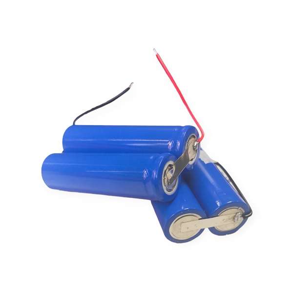 JG20375211 FA-18650 Double Flat Head Battery With  Wire