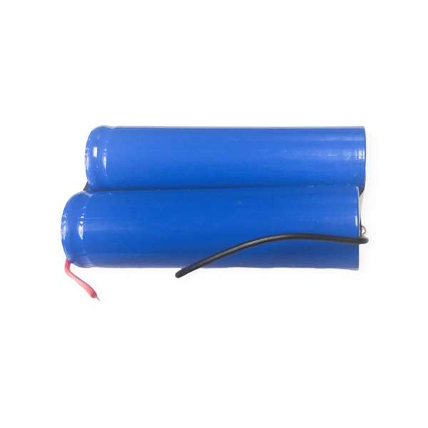 JG20375211 FA-18650 Double Flat Head Battery With  Wire