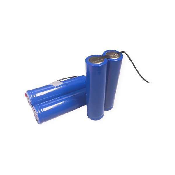 JG20375211 FA-18650 Double Flat Head Battery With  Wire