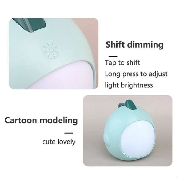 Aerbes AB-XY21 Rechargeable 3 White Light Modes Night Light