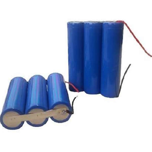JG20375212 FA-18650 Triple Flat Head Battery With Wire