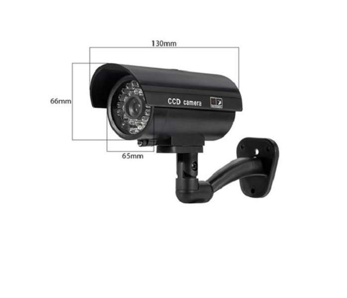 JG20375233 CCTV Dummy Security Camera With Flashing LED