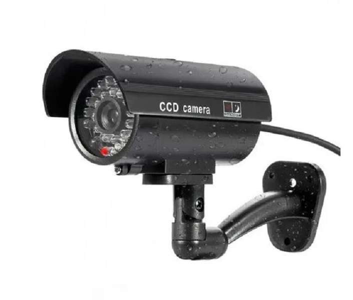 JG20375233 CCTV Dummy Security Camera With Flashing LED
