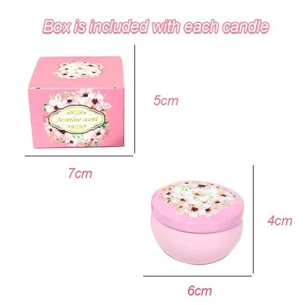 JG20375252 Wax Dried Floral Scented Candle