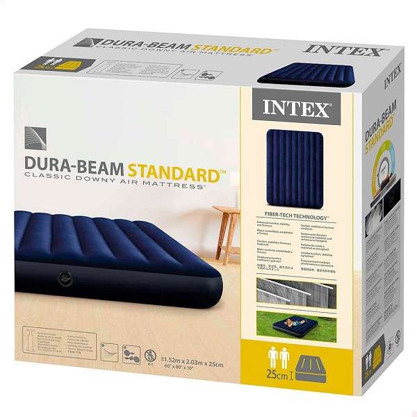 Intex JG20375298 Dura-Beam Standard Classic Downy Air Mattress