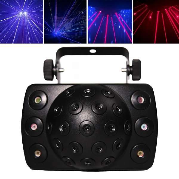 PM-093 Rain Stage Light Voice Control Laser Projection DJ Disco