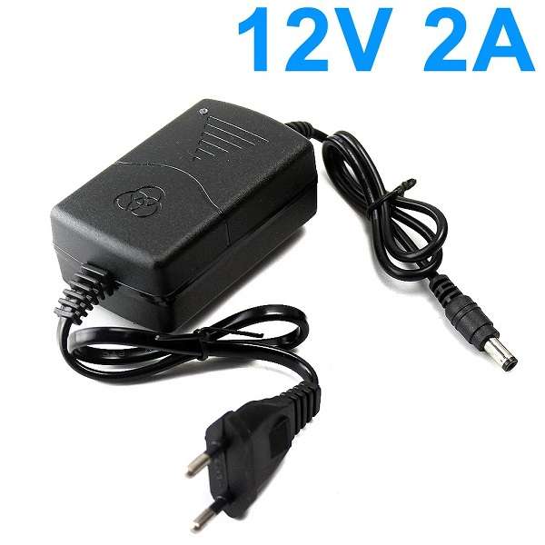 SE-P108 12V 2A Dual Wire Monitoring Adapter 5.5 X 2.5mm