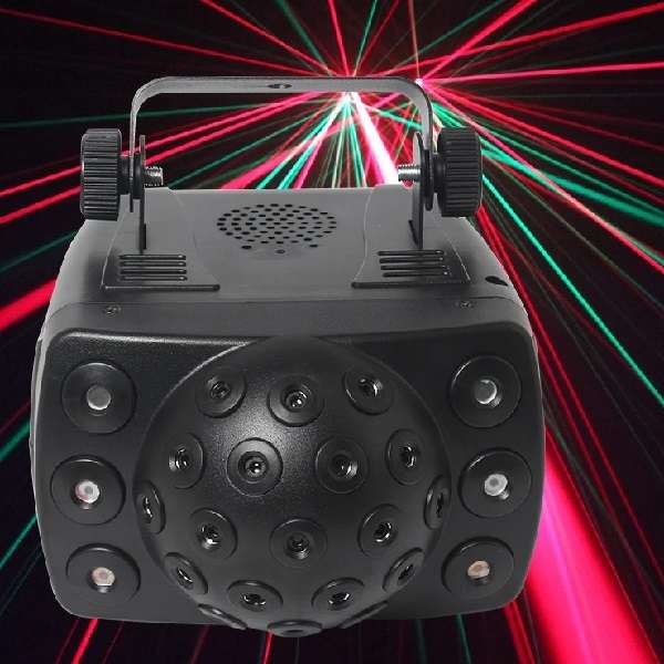 PM-093 Rain Stage Light Voice Control Laser Projection DJ Disco
