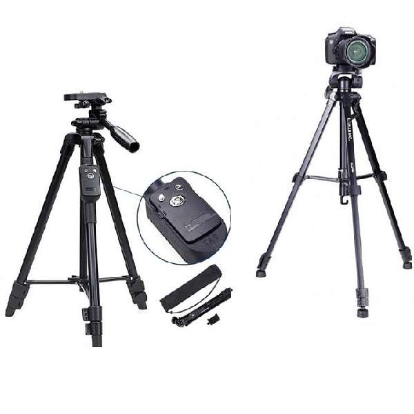 Yufeng JG20375271 3388 Tripod With Bluetooth Remote For IOS & Android Cellphones