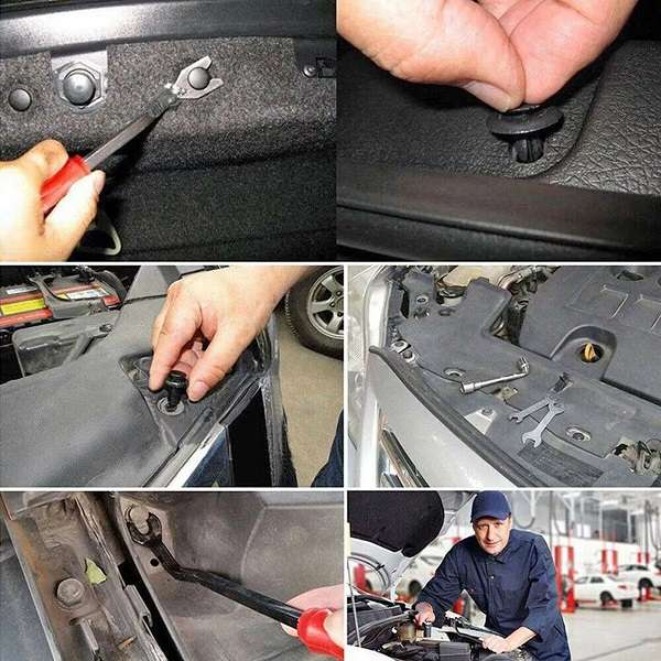 Jiageng JG20375313 625 Pieces Retainer Clips and Fasteners Remover Tool