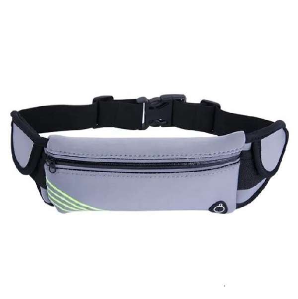 183119 Reflective Running Waist Bag with Bottle Holder