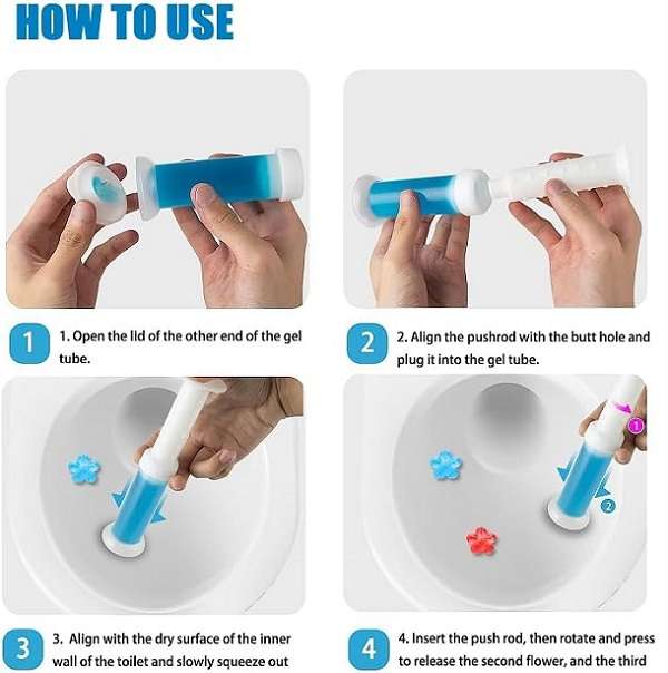 JG20375268 Power Gel Scented Toilet Cleaner