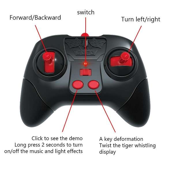 CV8818-88A-S Gesture Sensing RC Mini Stunt Car