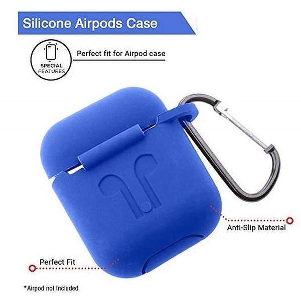 Silicone Protective Case For Bluetooth Earphones For Airpod 2