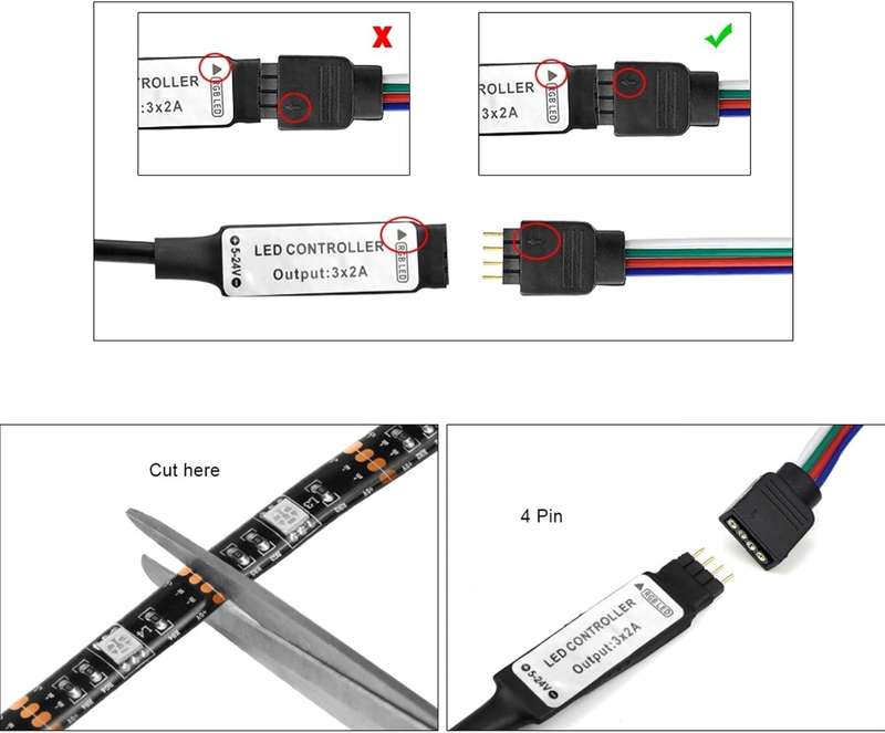 ZYF-0047 2M USB TV LED Strip Light RGB