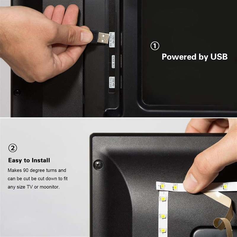 ZYF-0047 2M USB TV LED Strip Light RGB