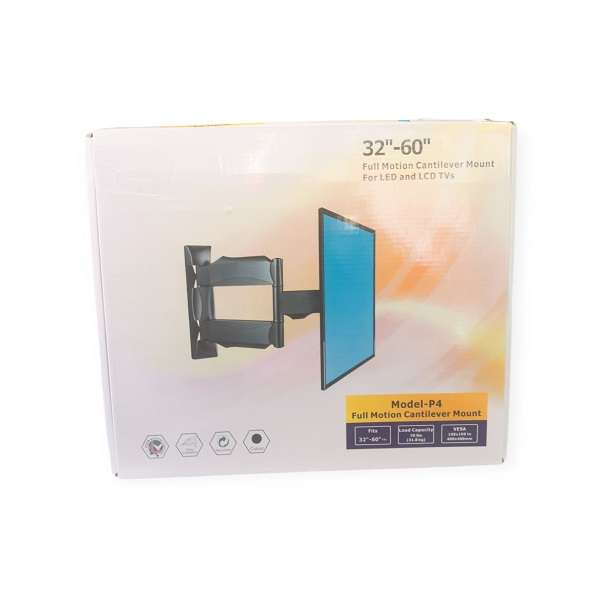 P4 32-60 Full Motion Cantilever Mount For LED And LCD TVs